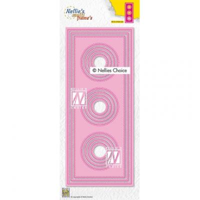 Nellie's Choice Stanzschablonen - Slimlines Circles-1